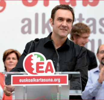 Unai Ziarreta, presidente de EA y candidato a lehendakari